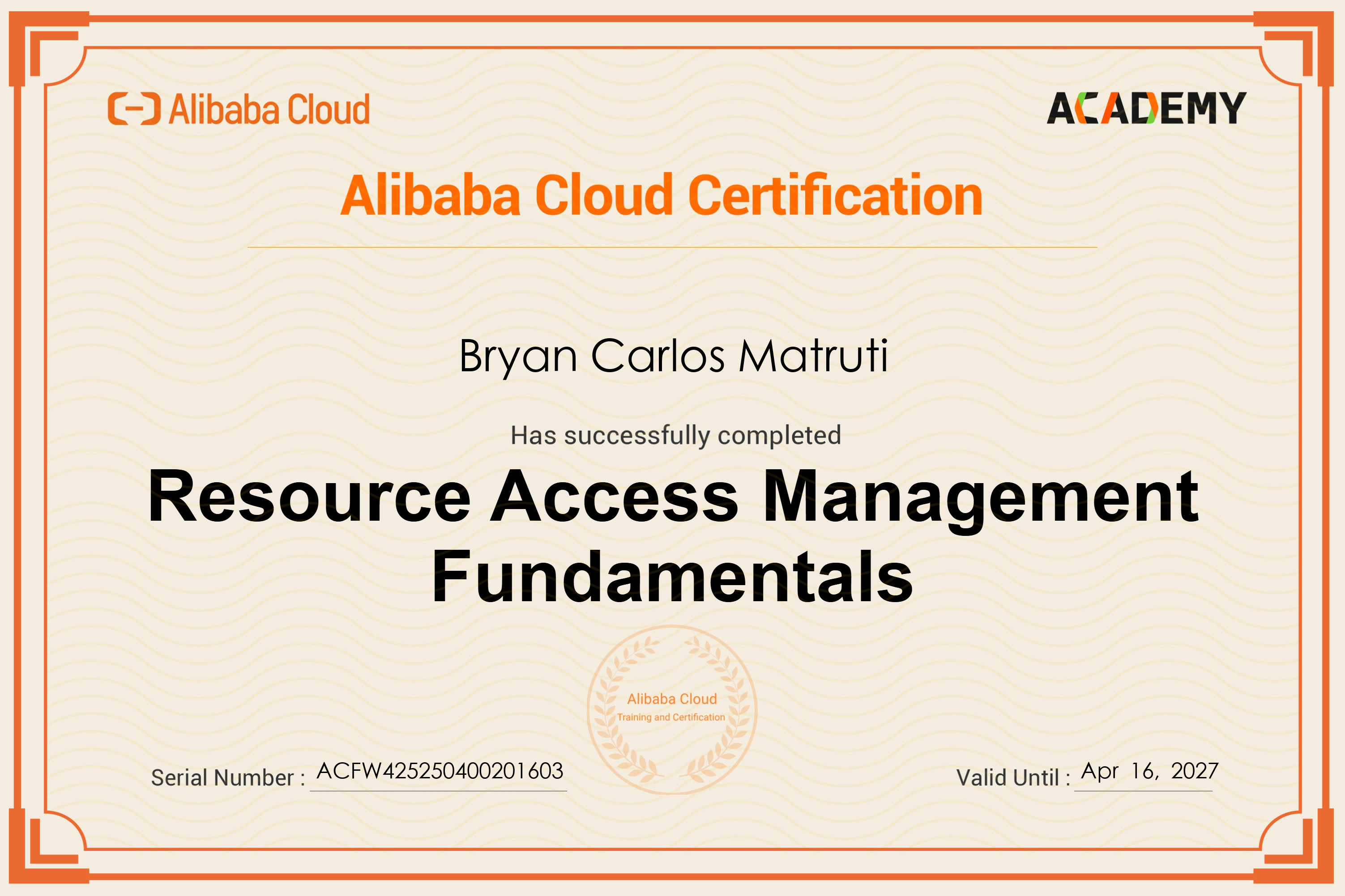 Certificate 08