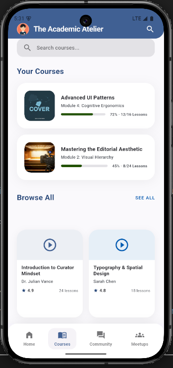 Academic Atelier — ComStudyApp screenshot 5