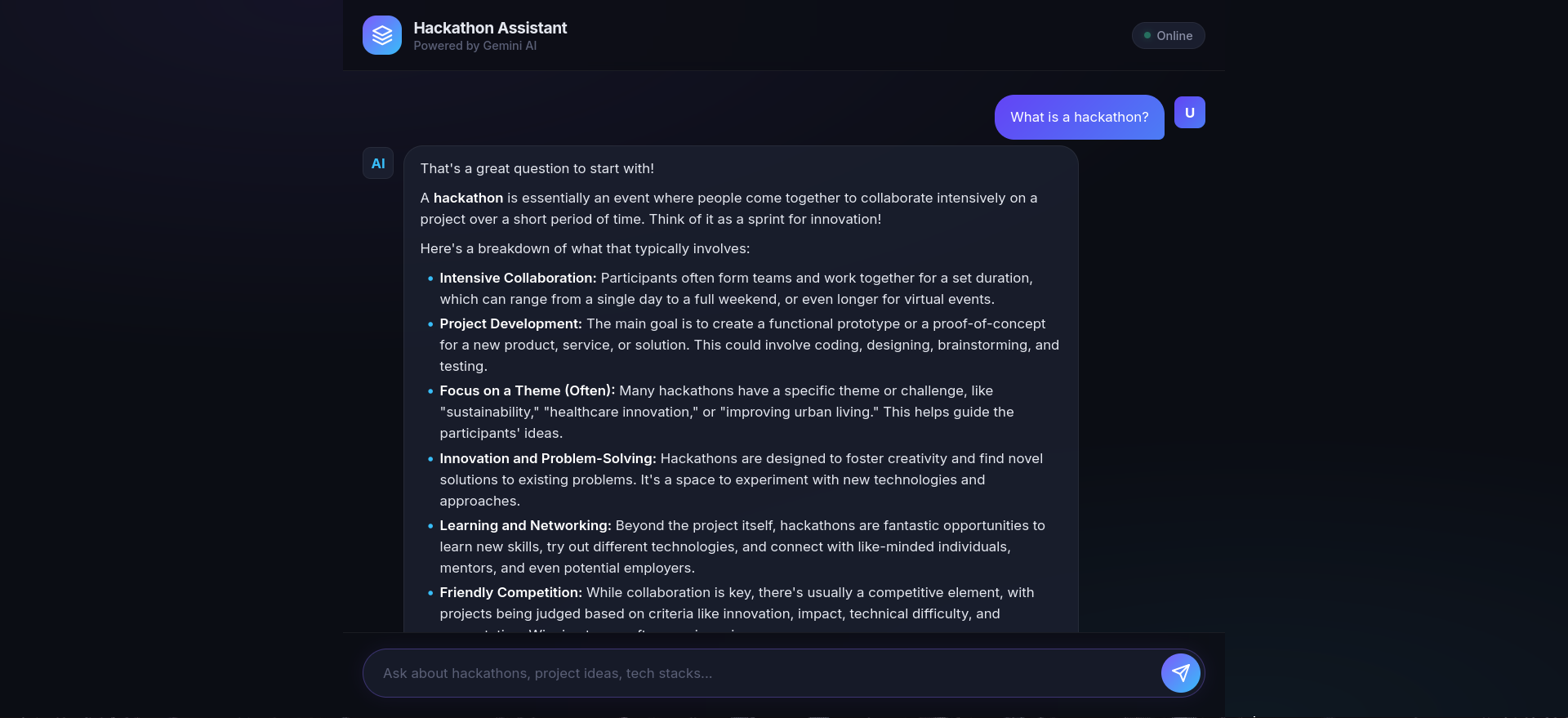 Maju Bareng — Gemini AI Chatbot